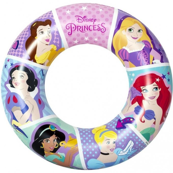 Надувной круг DISNEY PRINCESS 91043 56см 3-6 лет 91043 BW Надувной круг DISNEY PRINCESS 91043 56см 3-6 лет 91043 BW
