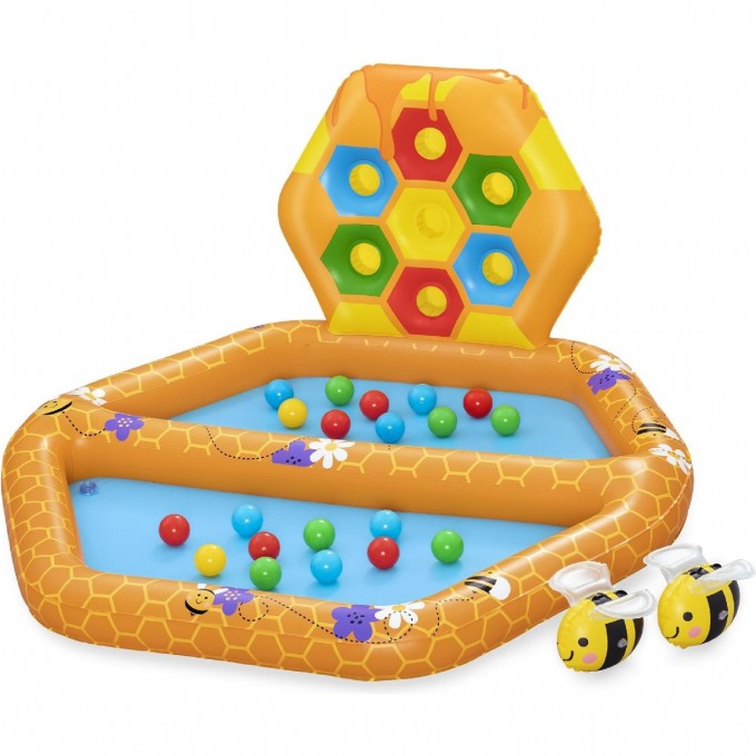 Надувной манеж 127x119x61см BESTWAY МАЛЕНЬКИЙ УЛЕЙ 52639 52639 BW Надувной манеж 127x119x61см BESTWAY МАЛЕНЬКИЙ УЛЕЙ 52639 52639 BW