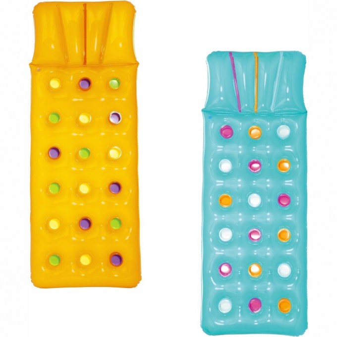 Надувной матрас BESTWAY для плавания 188х71см, до 90кг, 2 вида 43014 BW Надувной матрас BESTWAY для плавания 188х71см, до 90кг, 2 вида 43014 BW