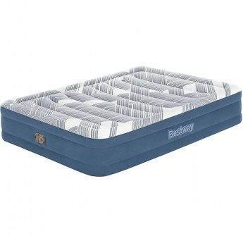 Надувной матрас BESTWAY TRITECH FASHION FLOCK QUEEN 203x152x36 см 6712Y Надувной матрас BESTWAY TRITECH FASHION FLOCK QUEEN 203x152x36 см 6712Y