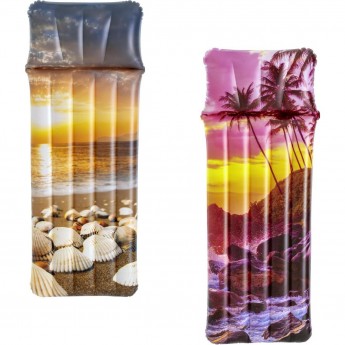 Надувной матрас для плавания BESTWAY МОРСКОЙ ЗАКАТ 183х71 см, до 90кг Надувной матрас для плавания BESTWAY МОРСКОЙ ЗАКАТ 183х71 см, до 90кг