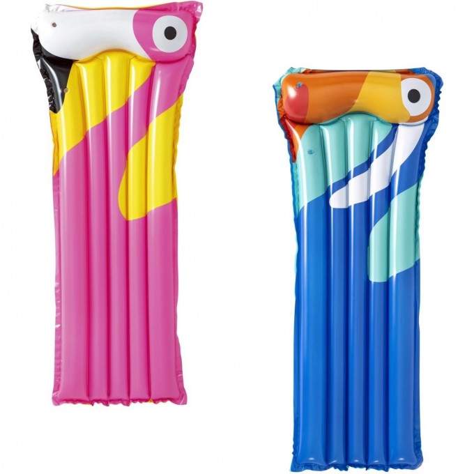 Надувной матрас для плавания BESTWAY ТРОПИЧЕСКАЯ ПТИЦА 183х76см до 90кг, 2 вида 44021 BW Надувной матрас для плавания BESTWAY ТРОПИЧЕСКАЯ ПТИЦА 183х76см до 90кг, 2 вида 44021 BW