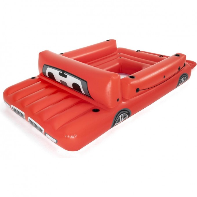 Надувной матрас-остров BESTWAY КРАСНЫЙ ГРУЗОВИК 43304 381x262см с ручками и подсавкой, до 540кг 43304 BW Надувной матрас-остров BESTWAY КРАСНЫЙ ГРУЗОВИК 43304 381x262см с ручками и подсавкой, до 540кг 43304 BW