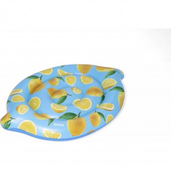 Надувной матрас-остров для плавания BESTWAY SCENTSATIONAL 43392 176x122 см, с запахом лимона, до 90 кг Надувной матрас-остров для плавания BESTWAY SCENTSATIONAL 43392 176x122 см, с запахом лимона, до 90 кг