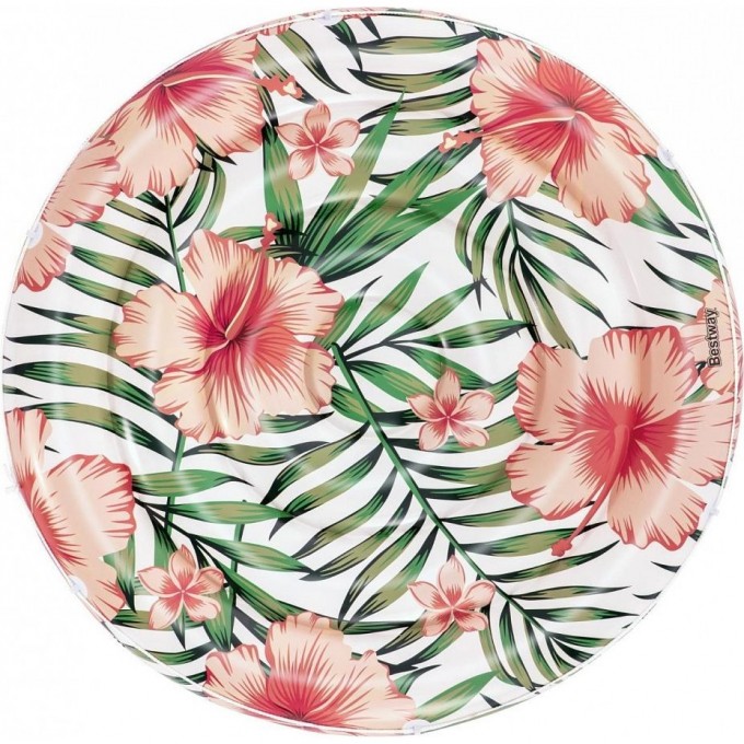 Надувной матрас-остров для плавания BESTWAY ТРОПИЧЕСКИЕ ПАЛЬМЫ 158см до 90кг 43410 BW Надувной матрас-остров для плавания BESTWAY ТРОПИЧЕСКИЕ ПАЛЬМЫ 158см до 90кг 43410 BW