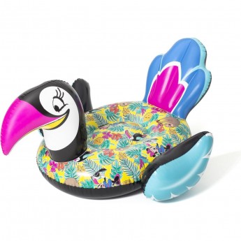 Надувной матрас-плот для плавания BESTWAY ТУКАН 207х150 см с ручками, до 90 кг, от 12 лет Надувной матрас-плот для плавания BESTWAY ТУКАН 207х150 см с ручками, до 90 кг, от 12 лет