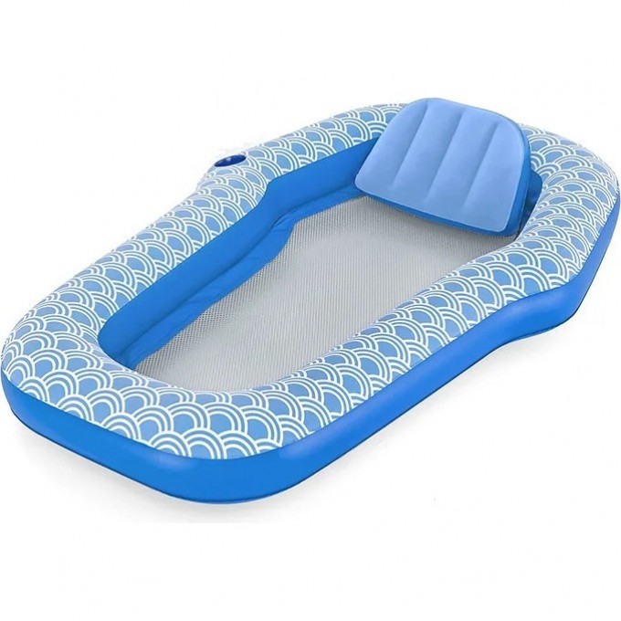 Надувной матрас-шезлонг BESTWAY для плавания 178х117см с сеткой, до 90кг 43554 BW Надувной матрас-шезлонг BESTWAY для плавания 178х117см с сеткой, до 90кг 43554 BW