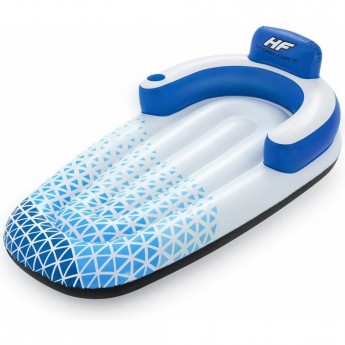 Надувной матрас-шезлонг BESTWAY INDIGO WAVE для плавания 191х97см (183х97х53,5см) до 90кг Надувной матрас-шезлонг BESTWAY INDIGO WAVE для плавания 191х97см (183х97х53,5см) до 90кг