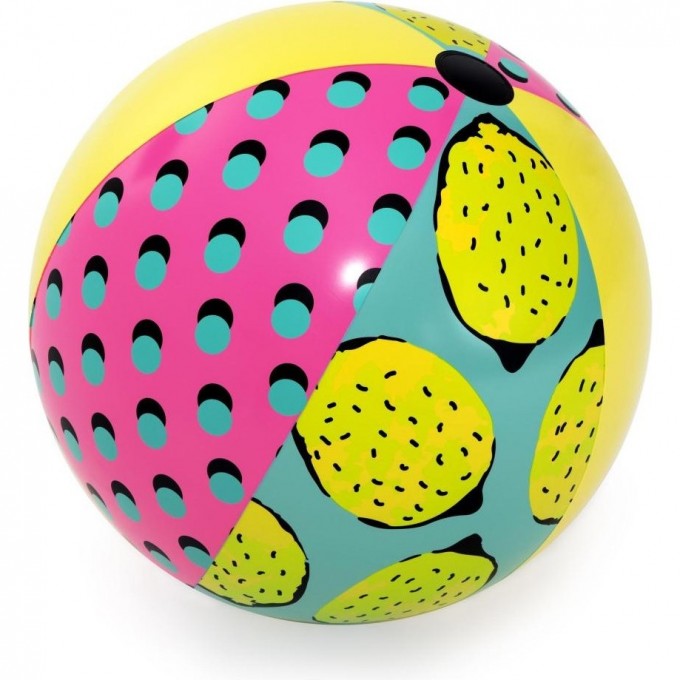 Надувной мяч BESTWAY 122 см, для пляжных видов спорта Retro Fashion 31083 31083 BW Надувной мяч BESTWAY 122 см, для пляжных видов спорта Retro Fashion 31083 31083 BW
