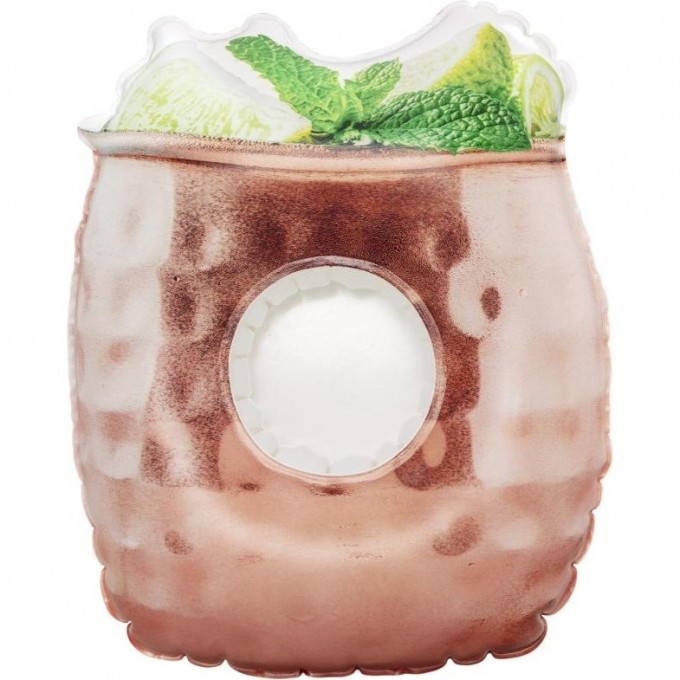 Надувной плавающий держатель для напитков BESTWAY MOSCOW MULE 28х23см 34131 BW Надувной плавающий держатель для напитков BESTWAY MOSCOW MULE 28х23см 34131 BW