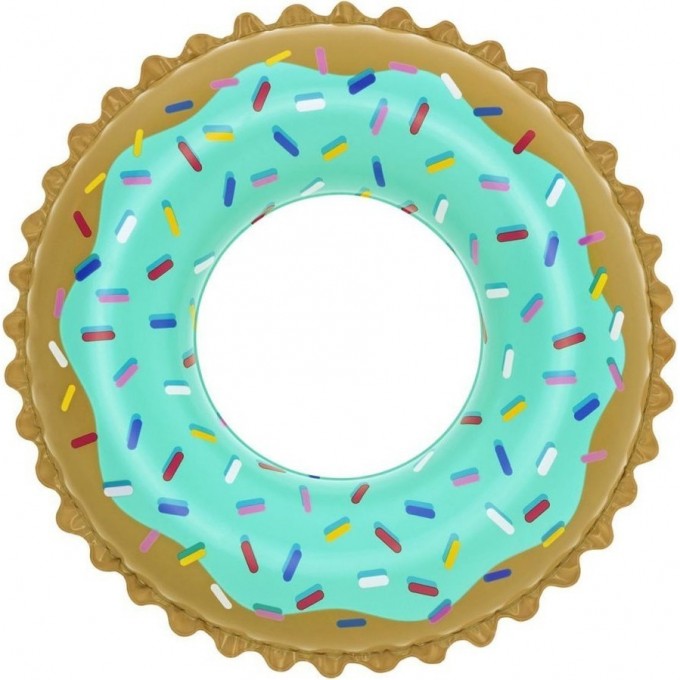 Надувной круг BESTWAY Сладкий пончик 91см, от 10 лет 36300 BW Надувной круг BESTWAY Сладкий пончик 91см, от 10 лет 36300 BW