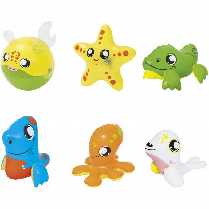 Надувные водные игрушки BESTWAY ЖИВОТНЫЕ 6 видов 34030 BW Надувные водные игрушки BESTWAY ЖИВОТНЫЕ 6 видов 34030 BW