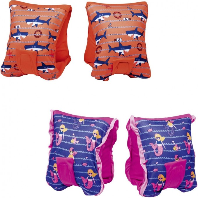 Нарукавники BESTWAY 38х14см с тканевым покрытием, 1-3 лет, 2 вида 32182 BW Нарукавники BESTWAY 38х14см с тканевым покрытием, 1-3 лет, 2 вида 32182 BW