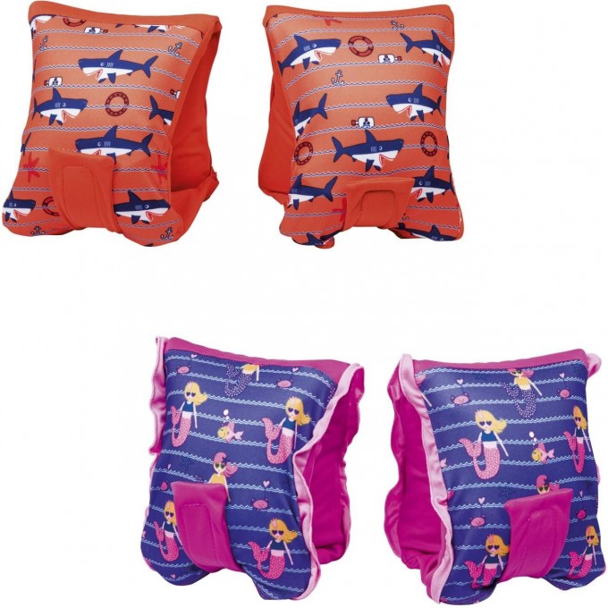 Нарукавники BESTWAY 38х16.5см с ткан.покрытием, 3-6 лет, 2 вида 32183 BW Нарукавники BESTWAY 38х16.5см с ткан.покрытием, 3-6 лет, 2 вида 32183 BW