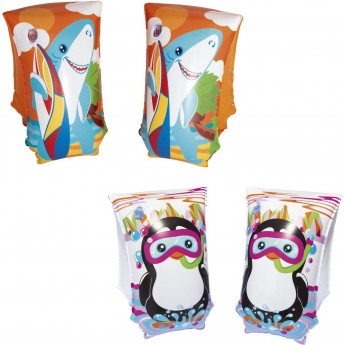 Нарукавники BESTWAY ПОДВОДНЫЙ МИР 30x15см 5-12 лет, 2 вида Нарукавники BESTWAY ПОДВОДНЫЙ МИР 30x15см 5-12 лет, 2 вида