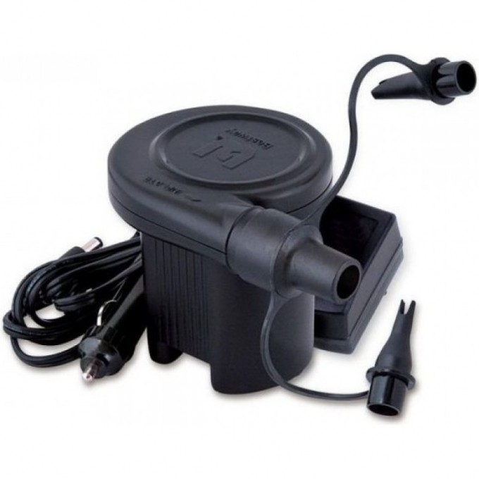 Насос электрический BESTWAY 12В, от прикуривателя, 3 насадки в комплекте 62097 BW Насос электрический BESTWAY 12В, от прикуривателя, 3 насадки в комплекте 62097 BW