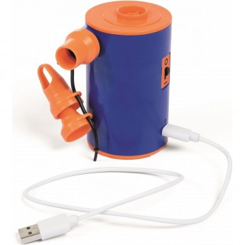 Насос электрический BESTWAY 3.7В на аккумуляторах, с зарядкой от USB, 3 насадки в комплекте Насос электрический BESTWAY 3.7В на аккумуляторах, с зарядкой от USB, 3 насадки в комплекте