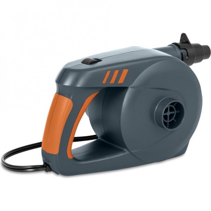 Насос электрический BESTWAY POWERGRIP DC 12В от прикуривателя, 3 насадки в комплекте 62164 BW Насос электрический BESTWAY POWERGRIP DC 12В от прикуривателя, 3 насадки в комплекте 62164 BW