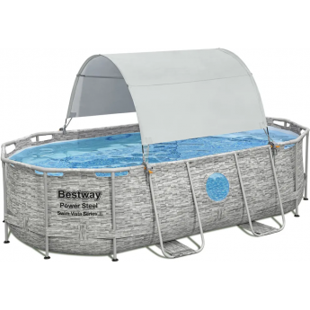 Навес для каркасного бассейна BESTWAY 58746 шириной бортов 210-340см Навес для каркасного бассейна BESTWAY 58746 шириной бортов 210-340см