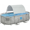 Навес для каркасного бассейна BESTWAY 58746 шириной бортов 210-340см 58746 BW Навес для каркасного бассейна BESTWAY 58746 шириной бортов 210-340см 58746 BW