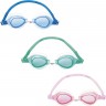 Очки для плавания BESTWAY LIL' LIGHTNING SWIMME от 3 лет, 3 цвета в наборе 21074 BW Очки для плавания BESTWAY LIL' LIGHTNING SWIMME от 3 лет, 3 цвета в наборе 21074 BW