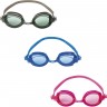Очки для плавания BESTWAY SUN RAYS, 3 цвета, 7-14лет 21048 BW Очки для плавания BESTWAY SUN RAYS, 3 цвета, 7-14лет 21048 BW