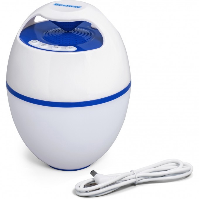 Плавающая Bluetooth колонка с Led-подсветкой BESTWAY 58700 58700 BW Плавающая Bluetooth колонка с Led-подсветкой BESTWAY 58700 58700 BW