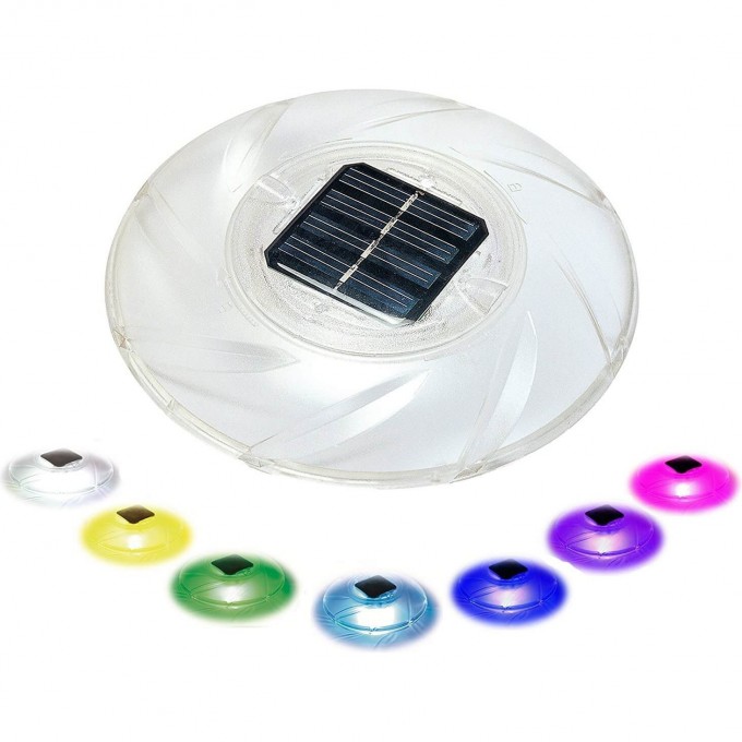 Плавающая подсветка BESTWAY на солнечных батареях, 18см 58111 BW Плавающая подсветка BESTWAY на солнечных батареях, 18см 58111 BW