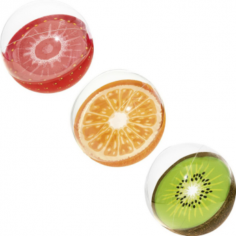 Пляжный мяч BESTWAY ФРУКТЫ 46см от 2 лет, 3 вида Пляжный мяч BESTWAY ФРУКТЫ 46см от 2 лет, 3 вида