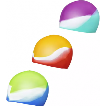 Шапочка для плавания BESTWAY 26049 BW "LIL'COLOR WAVE SWIM CAP" от 3 лет 3 цвета Шапочка для плавания BESTWAY 26049 BW "LIL'COLOR WAVE SWIM CAP" от 3 лет 3 цвета
