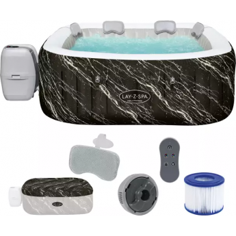 СПА-бассейн BESTWAY HOLLYWOOD LUXE AIRJET 6 MARBLE 6001F, 180х180х66см СПА-бассейн BESTWAY HOLLYWOOD LUXE AIRJET 6 MARBLE 6001F, 180х180х66см