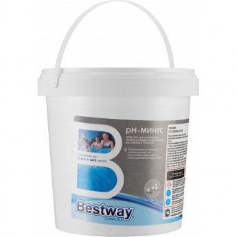 Средство в гранулах для понижения уровня pH воды в бассейнах BESTWAY pH-минус Средство в гранулах для понижения уровня pH воды в бассейнах BESTWAY pH-минус