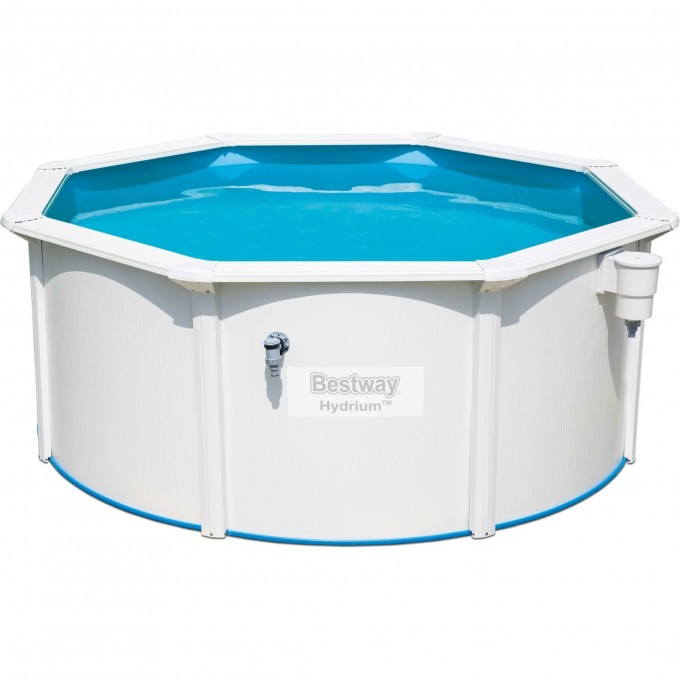 Стальной бассейн BESTWAY HYDRIUM 300х120см, 7630л + песочный ф/насос 3028 л/ч, лестница, тент, подстилка 56566 BW Стальной бассейн BESTWAY HYDRIUM 300х120см, 7630л + песочный ф/насос 3028 л/ч, лестница, тент, подстилка 56566 BW