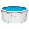 Стальной бассейн BESTWAY HYDRIUM 300х120см, 7630л + песочный ф/насос 3028 л/ч, лестница, тент, подстилка 56566 BW Стальной бассейн BESTWAY HYDRIUM 300х120см, 7630л + песочный ф/насос 3028 л/ч, лестница, тент, подстилка 56566 BW