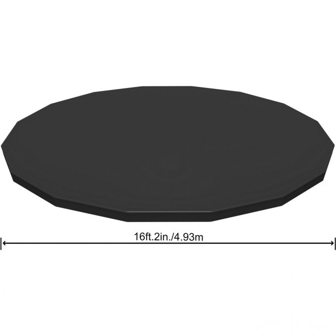 Тент для каркасного бассейна BESTWAY 488см (D493см) 58249 BW Тент для каркасного бассейна BESTWAY 488см (D493см) 58249 BW