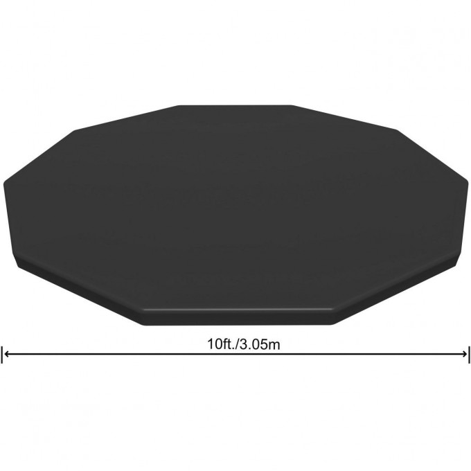Тент для каркасного бассейна BESTWAY STEEL PRO FRAME POOLS 305 см (d 335см) 58036 BW Тент для каркасного бассейна BESTWAY STEEL PRO FRAME POOLS 305 см (d 335см) 58036 BW