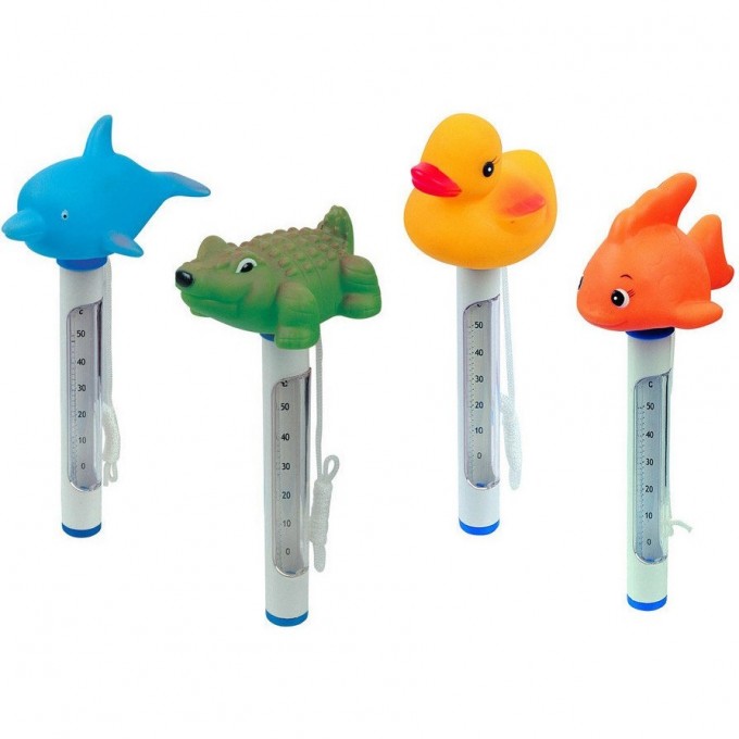 Термометр-игрушка BESTWAY ЗВЕРЯТА для измерения температуры воды в бассейне и ванной 58110 BW Термометр-игрушка BESTWAY ЗВЕРЯТА для измерения температуры воды в бассейне и ванной 58110 BW